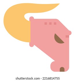 bull modern concept ui ux icon for website, app, presentaion, flyer, brochure etc.