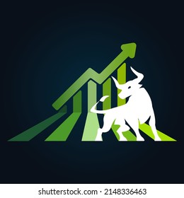 Tendance à la hausse ou à la hausse du marché des devises cryptographiques ou des actions. Change, flèche verte vers le haut pour augmenter les taux. Graphique des prix de cryptomonnaie et technologie des chaînes de blocs.