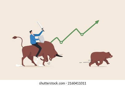 Tendance à la hausse ou à la hausse du marché des devises cryptographiques ou des actions. Arrière-plan de change, graphique flèche vers le haut pour l'augmentation des taux.