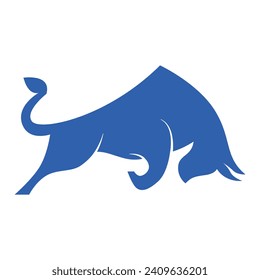 Bull run or bullish market trend collection cryptocurrency or stocks finance. Trade exchange set icons. Cryptocurrency price chart blockchain technology. Global economy boom isolated on background.