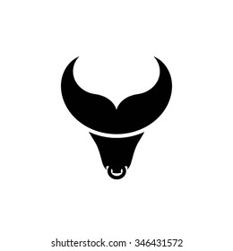 Bull sign - vector illustration
