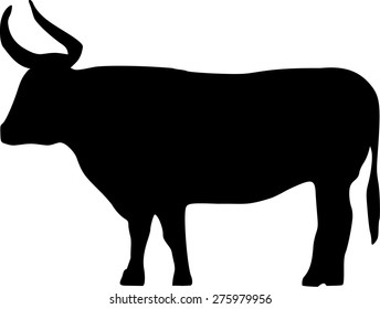 Bull Silhouette