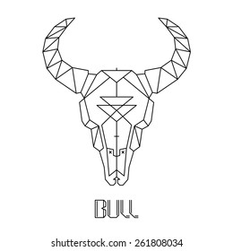 Bull Skull, Cow Skull Vector