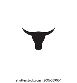 Bull Skull logo or icon design