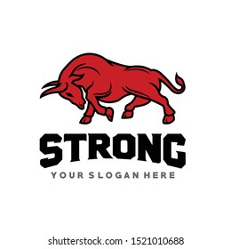 BULL, Strong Bull Logo Vector