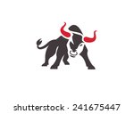 Bull stylized 