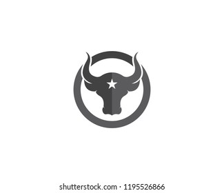 Bull Taurus Logo Template