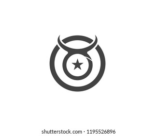 Bull Taurus Logo Template