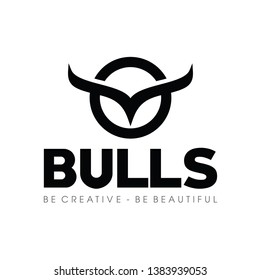 BULL, Bull Tech, Buffalo, Bison Logo Vector