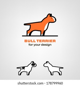 bull terrier icon