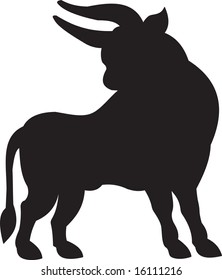 bull, vector