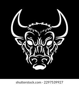 Bull vector design can be used for t-shirts, flyers and more