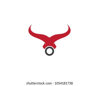 Bull vector icon