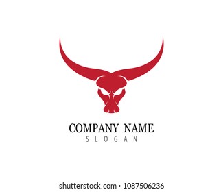 Bull vector icon