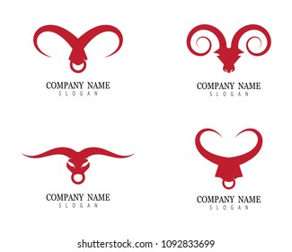 Bull vector icon