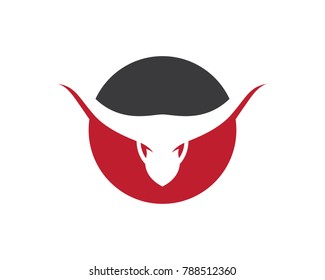 Bull vector icon