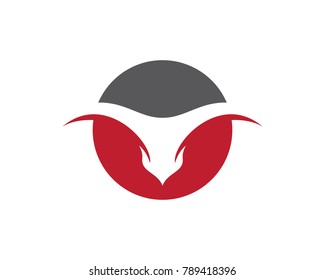 Bull vector icon