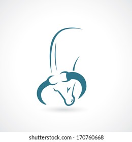 Bull - vector illustration