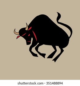 bull - vector illustrator