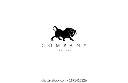 Bull vector logo image