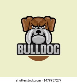 bulldog animal logo vector art awesome inspiration