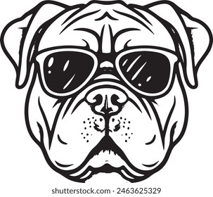 bulldog clipart, bulldog clipart, bulldog black vector