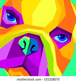 bulldog, dog, animal, french, vector, illustration, pet, breed, cute, drawing, puppy