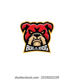 ilustração do logotipo da equipe do bulldog esport