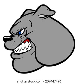 Bulldog Fighting Mascot