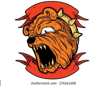 Bulldog Head/icon bulldog