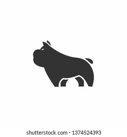 bulldog logo template