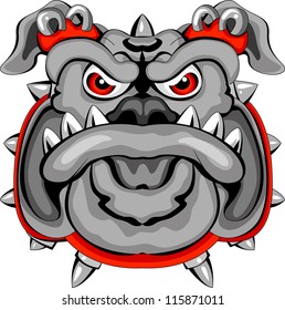 Bulldog Mascot Head