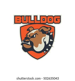 Bulldog Sport Logo Stock Vector (Royalty Free) 502635043 | Shutterstock