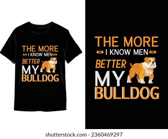 Bulldog t shirt design bull dog t shirt