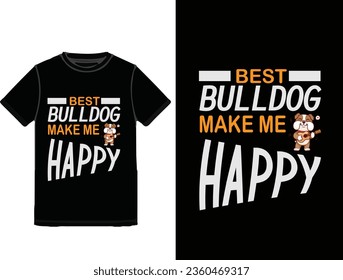 Bulldog t shirt design bull dog t shirt