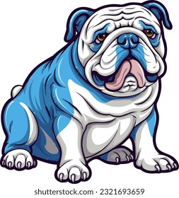 Bulldog Vector Bold and Lovable Canine Character