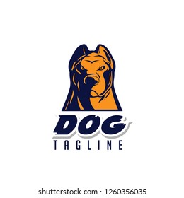 bulldog vector illustration