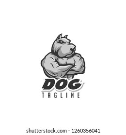 bulldog vector illustration