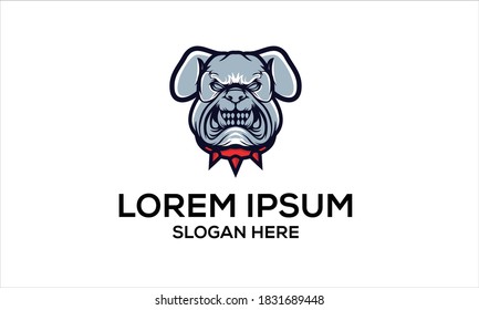 Bulldog Vector Logo Design Inspirations
