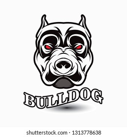 Bulldog Vector Sport Logo Stock Vector (Royalty Free) 1313778638 ...