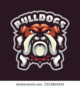 Bulldogs Mascot Logo Design Logo