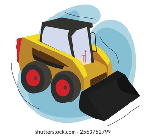  bulldozer heavy construction.Bulldozer Construction Equipment Machine Vector,