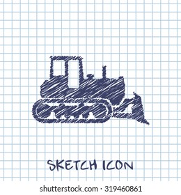 bulldozer icon