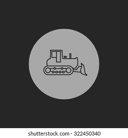 bulldozer icon