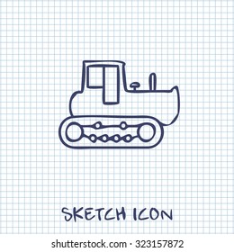 Bulldozer icon