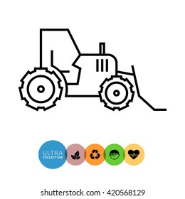 Bulldozer icon