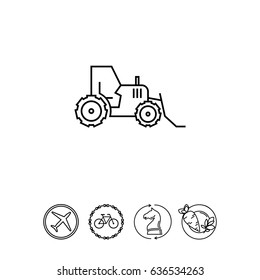 Bulldozer icon
