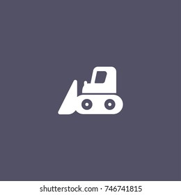 bulldozer icon for dig