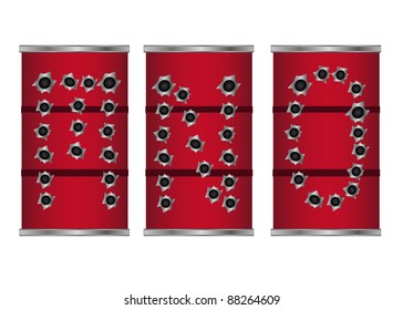 bullet alphabet