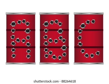 bullet alphabet